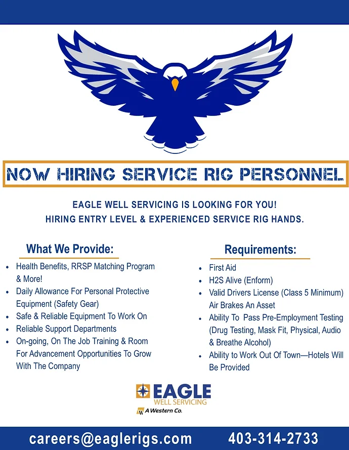 Eagle Well Servicing Employment